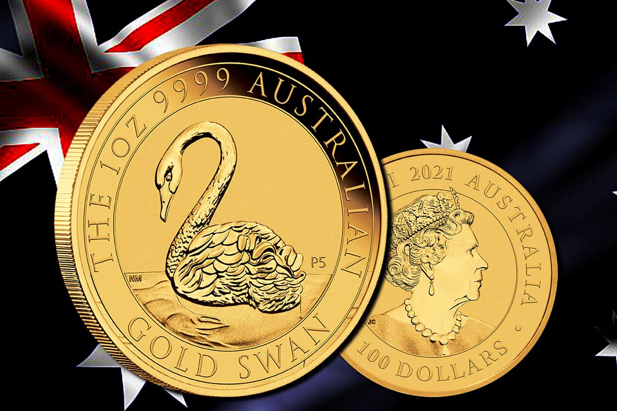Australian Swan 2021 Gold PP High Relief: Jetzt neu!