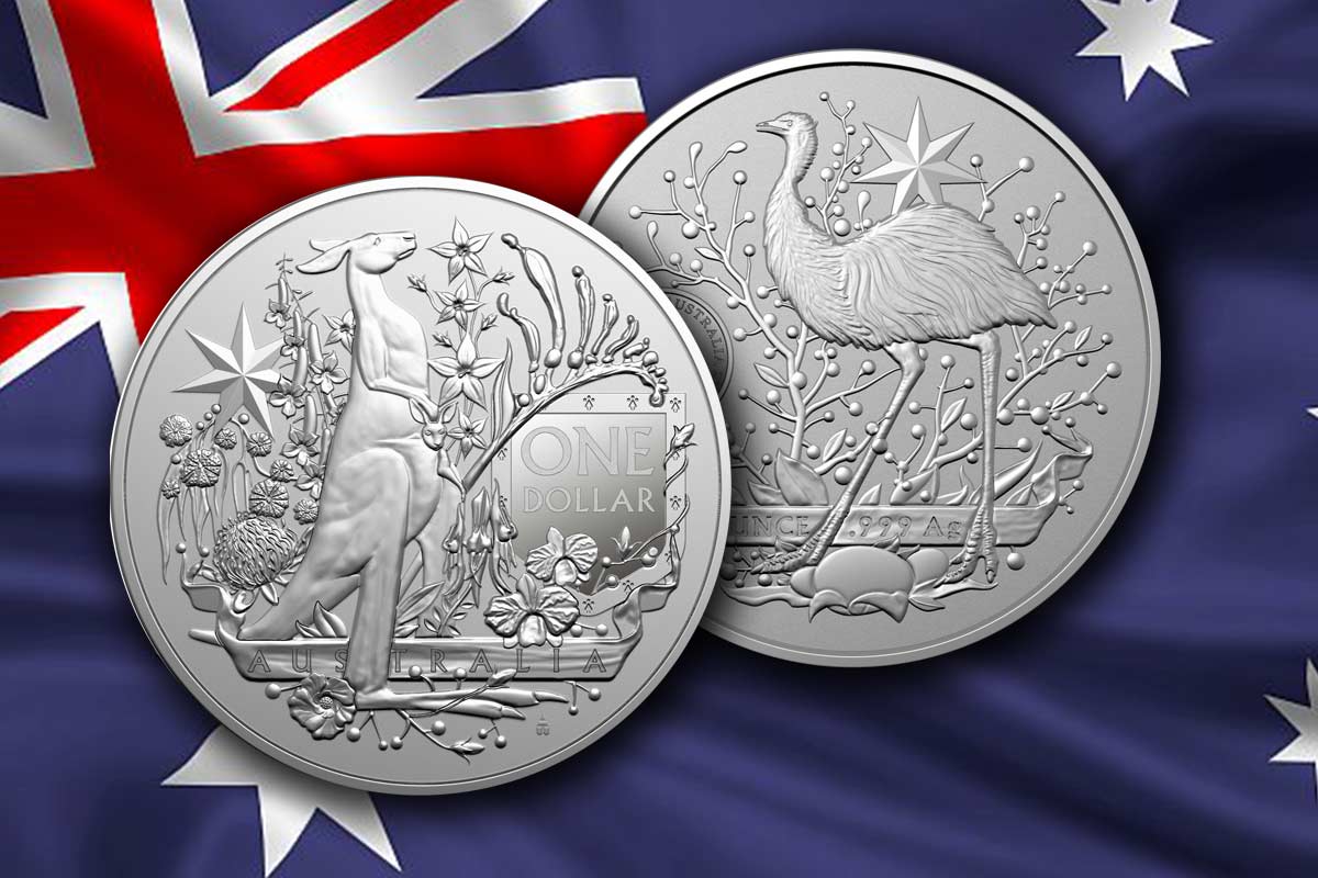 Australian Coat of Arms 2021 Neu von der RAM in Silber: Gleich ansehen!