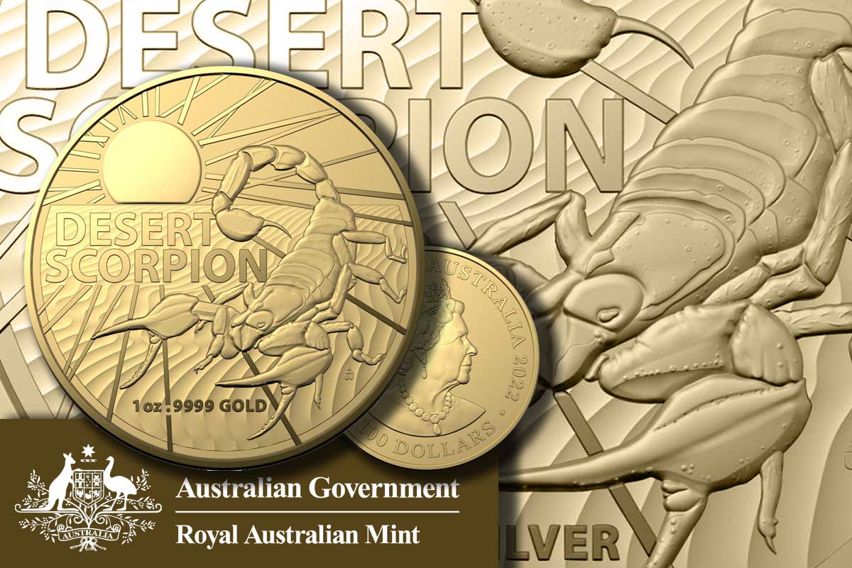Australia‘s  Most Dangerous 2022: Desert Scorpion in Gold jetzt erhältlich!