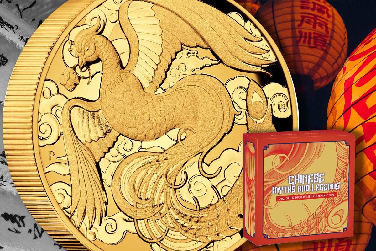 Chinese Myths and Legends Gold – Phoenix 2022: Neue in PP High Relief!