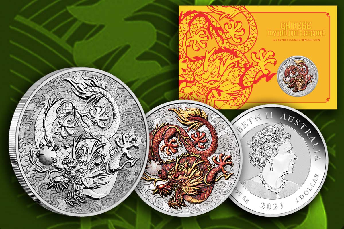 Dragon 2021 in Silber - Neue Münze der Dragon Serie!