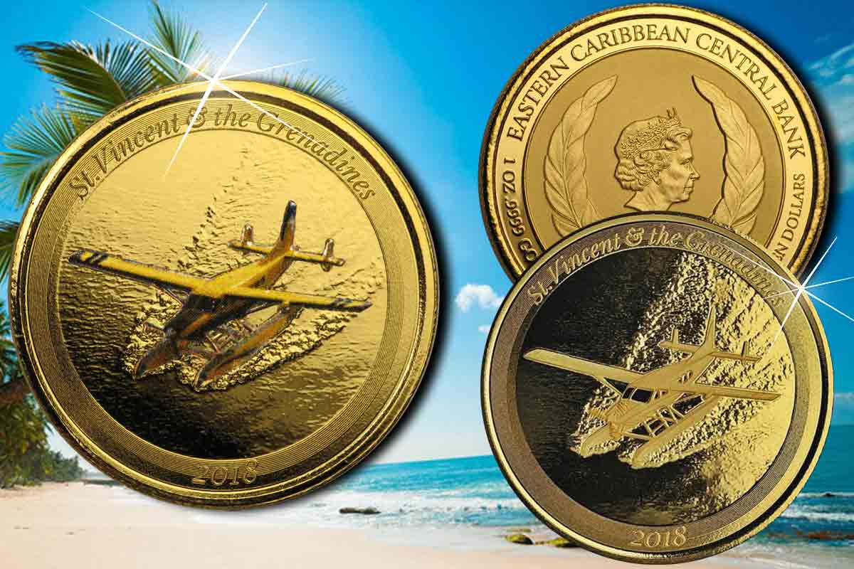 Eastern Caribbean (EC8) Gold - St. Vincent jetzt erhältlich