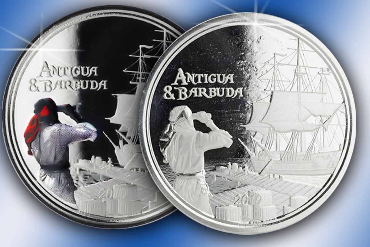 Neu hier: Antigua & Barbuda 2019 - Eastern Caribbean Silber