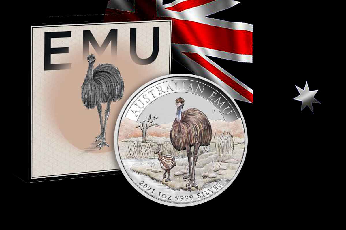 Emu 2021 Silber koloriert: Coin Show Special jetzt erhältlich!