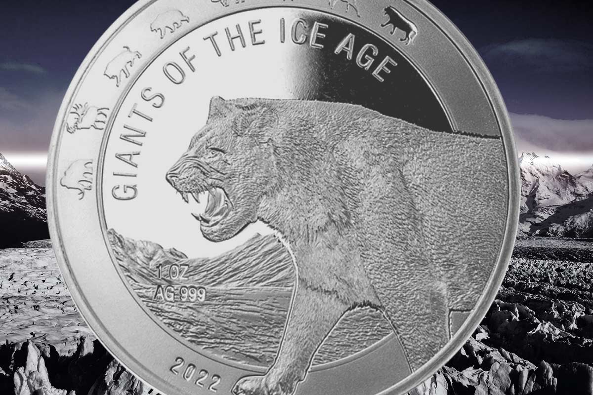 Giants of the Ice Age 2022 – Höhlenlöwe in Silber