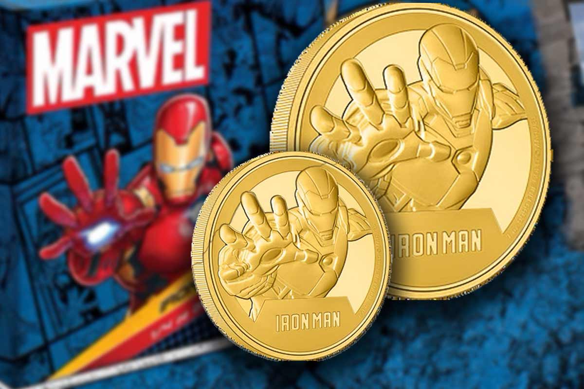 Aus dem Marvel-Universum: Iron Man Gold Proof 2024 für Sammler!