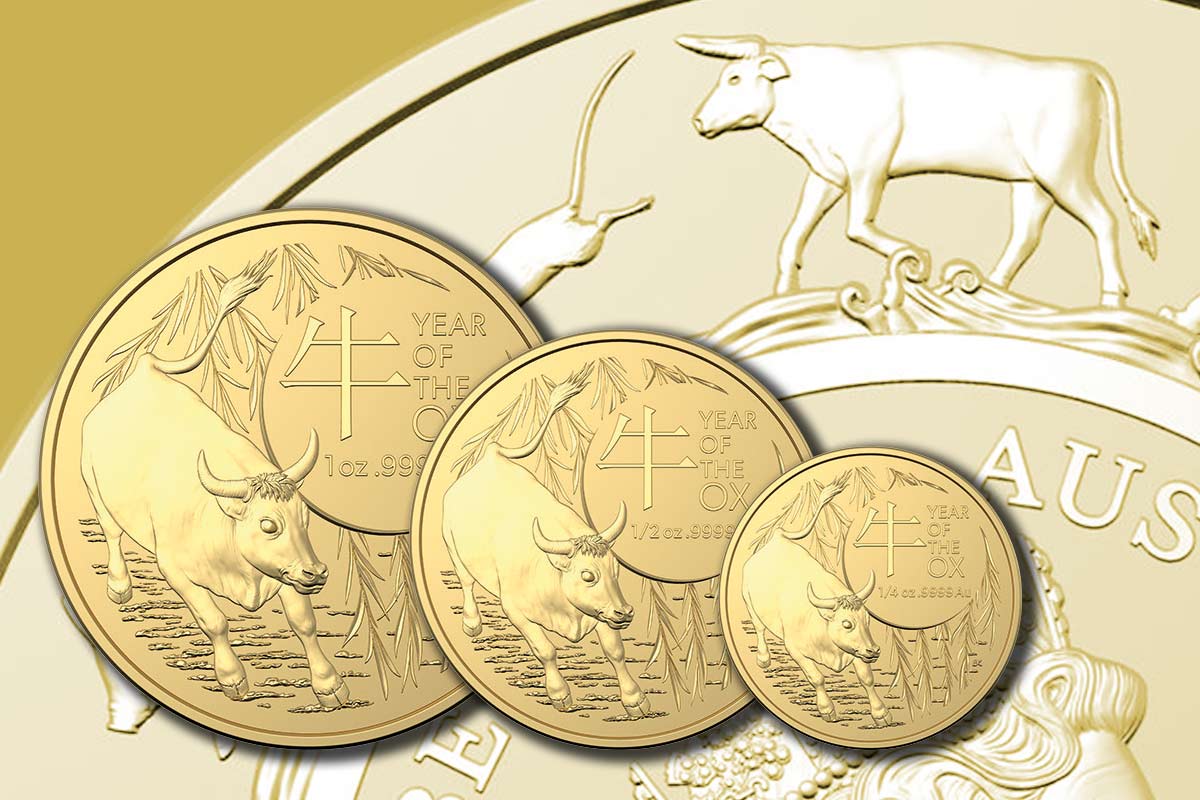 Lunar Serie II Ochse 2021 in Gold der Royal Australian Mint - jetzt erhältlich!