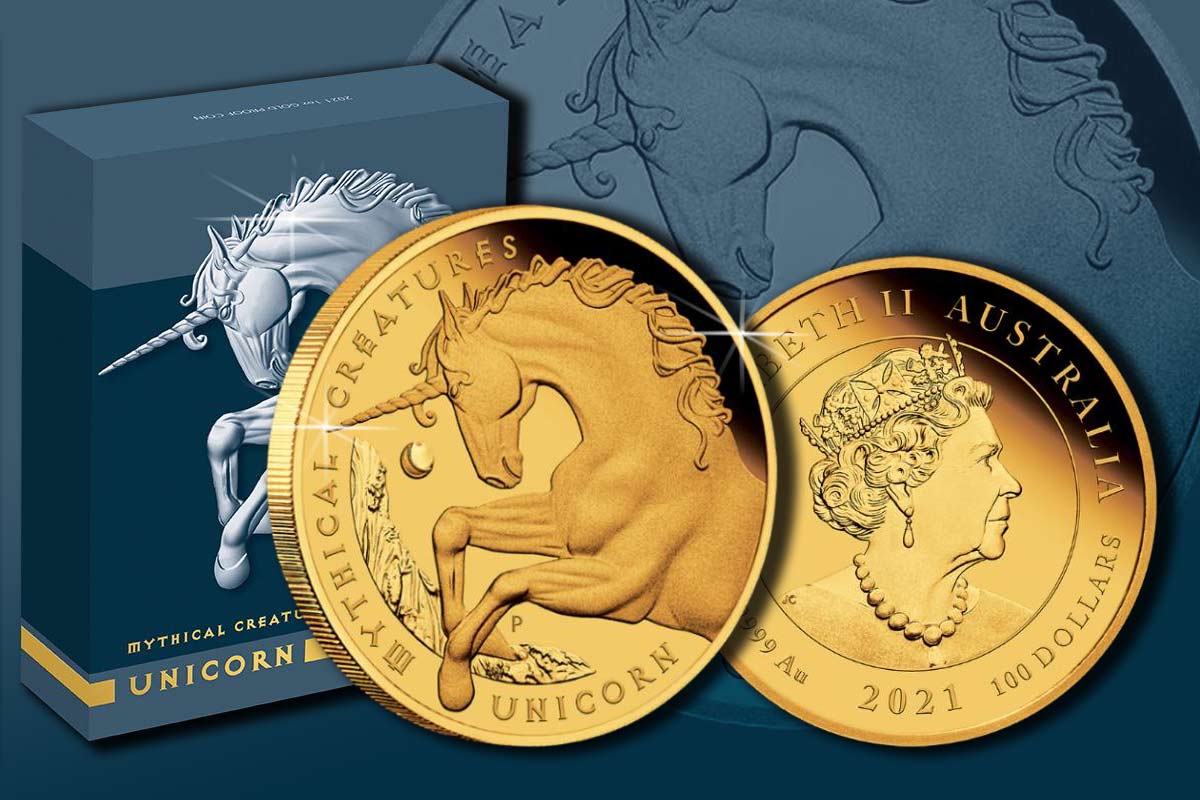 Mythical Creatures 2021 in Gold - Unicorn: Jetzt hier!