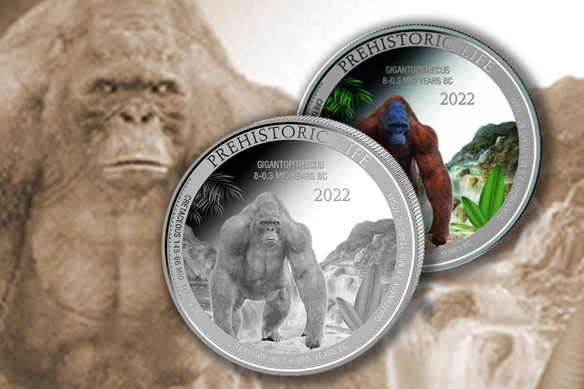 Prehistoric Life – Gigantopithecus 2022:  Riesenaffe aus der Urzeit!