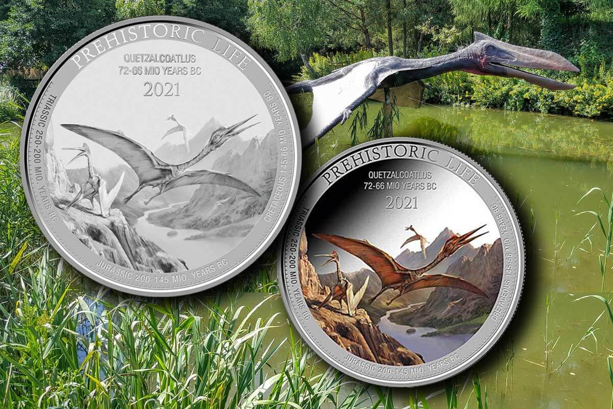 Prehistoric Life – Quetzalcoatlus 2021 Silber: jetzt vergleichen!