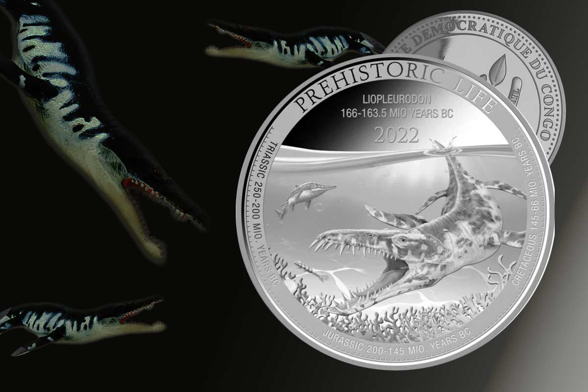 Prehistoric Life Silber - Liopleurodon 2022: Jetzt neu!
