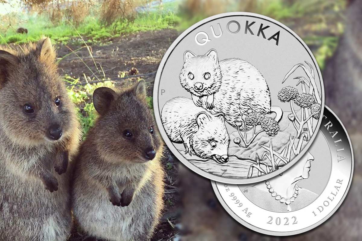 Quokka 2022 jetzt auch als Bullionmünze erhältlich!
