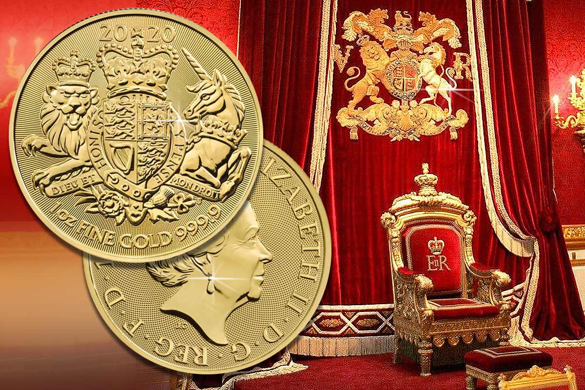 The Royal Arms in Gold 2020 Bullion - Jetzt erhältlich!