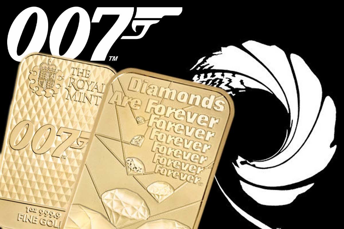 Royal Mint Goldbarren - James  Bond – Diamonds are Forever: Jetzt hier!