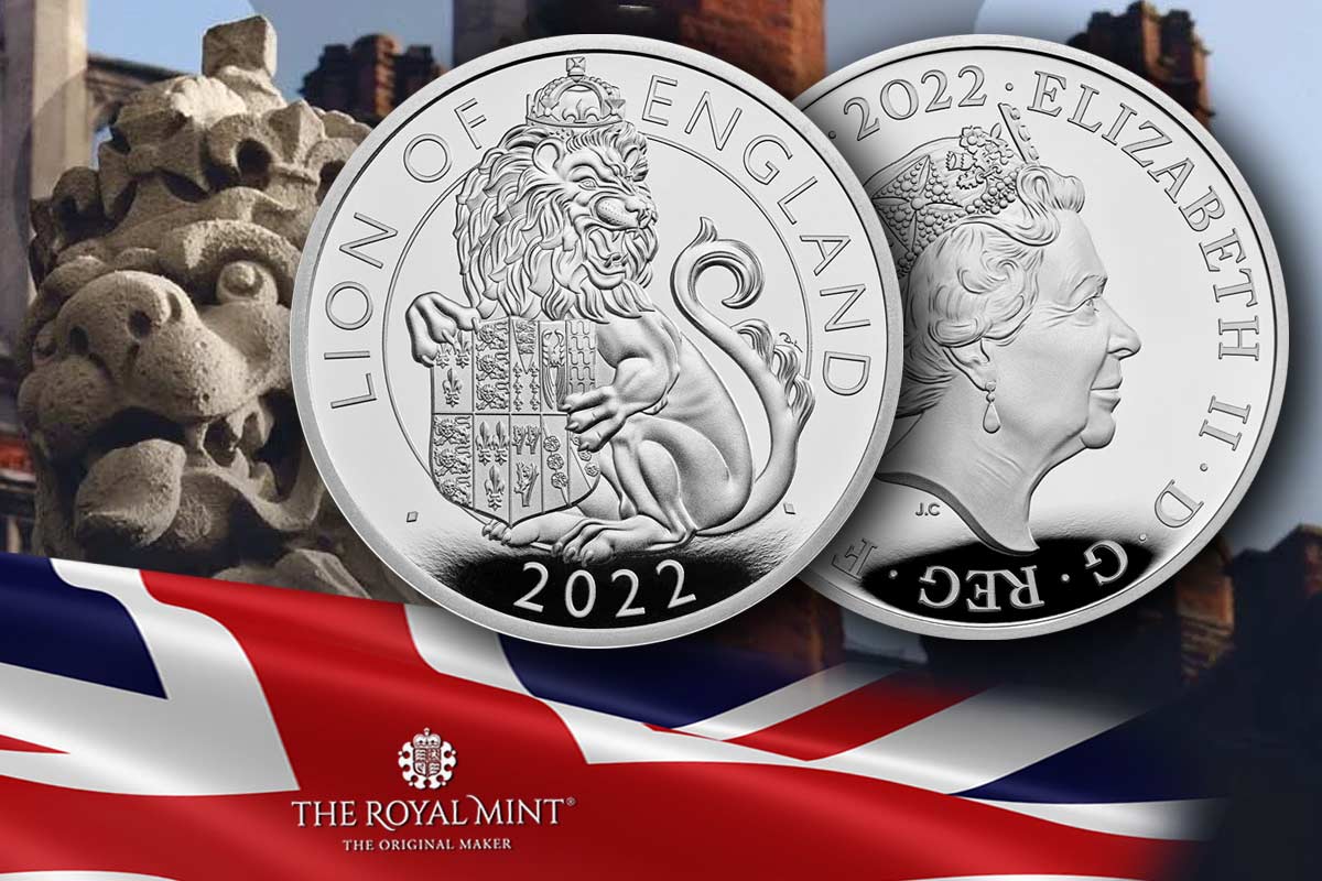 Royal Tudor Beasts Silber - Lion of England 2022: Jetzt hier!