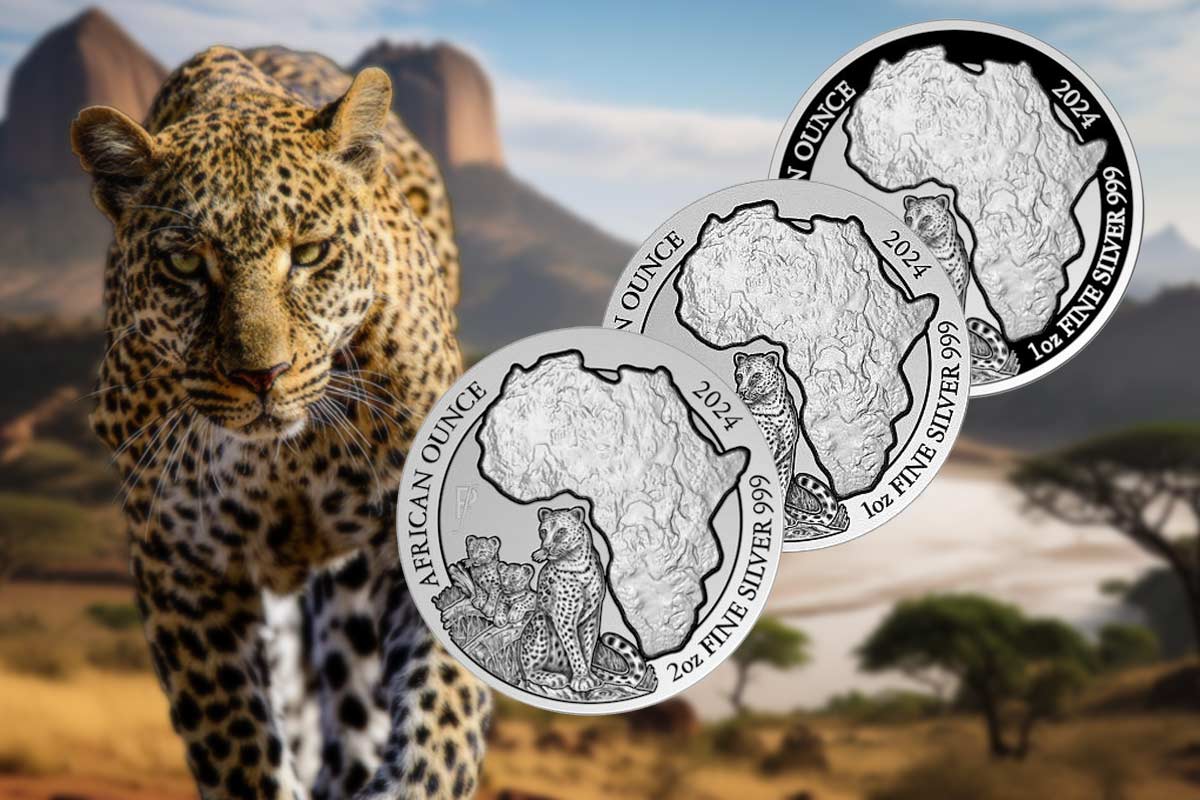 Ruanda Silber 2024 – Leopard in BU und Proof erhältlich!
