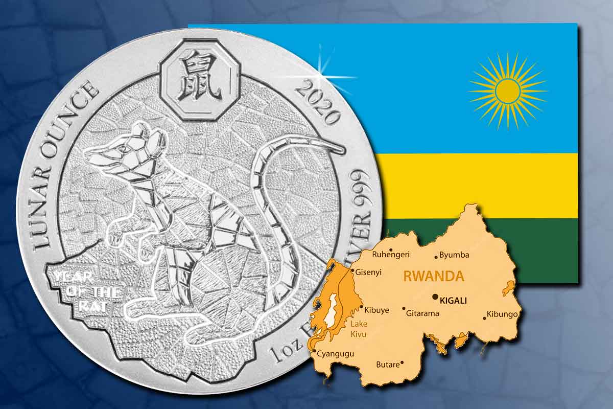 Jetzt vergleichen: Ruanda Lunar Ratte 2020 Silber