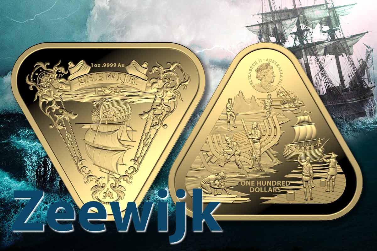 Schiffswrack Serie - Zeewijk 2021 in Gold - Ab heute erhältlich!