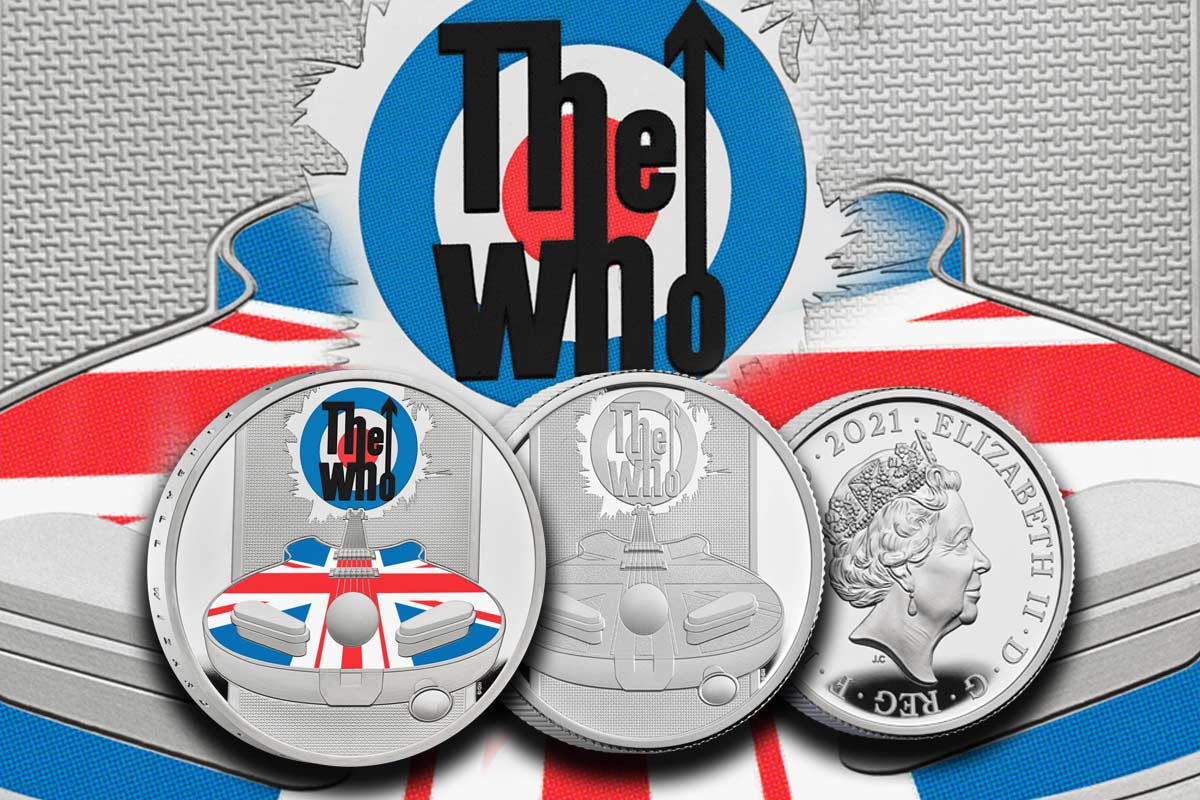 The Who 2021 PP - Music Legends in Silber - Jetzt neu!
