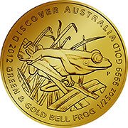 Discover Australia Goldmünze