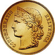 Helvetia Goldmünzen