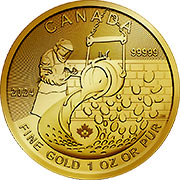 Klondike Gold Rush Goldmünzen